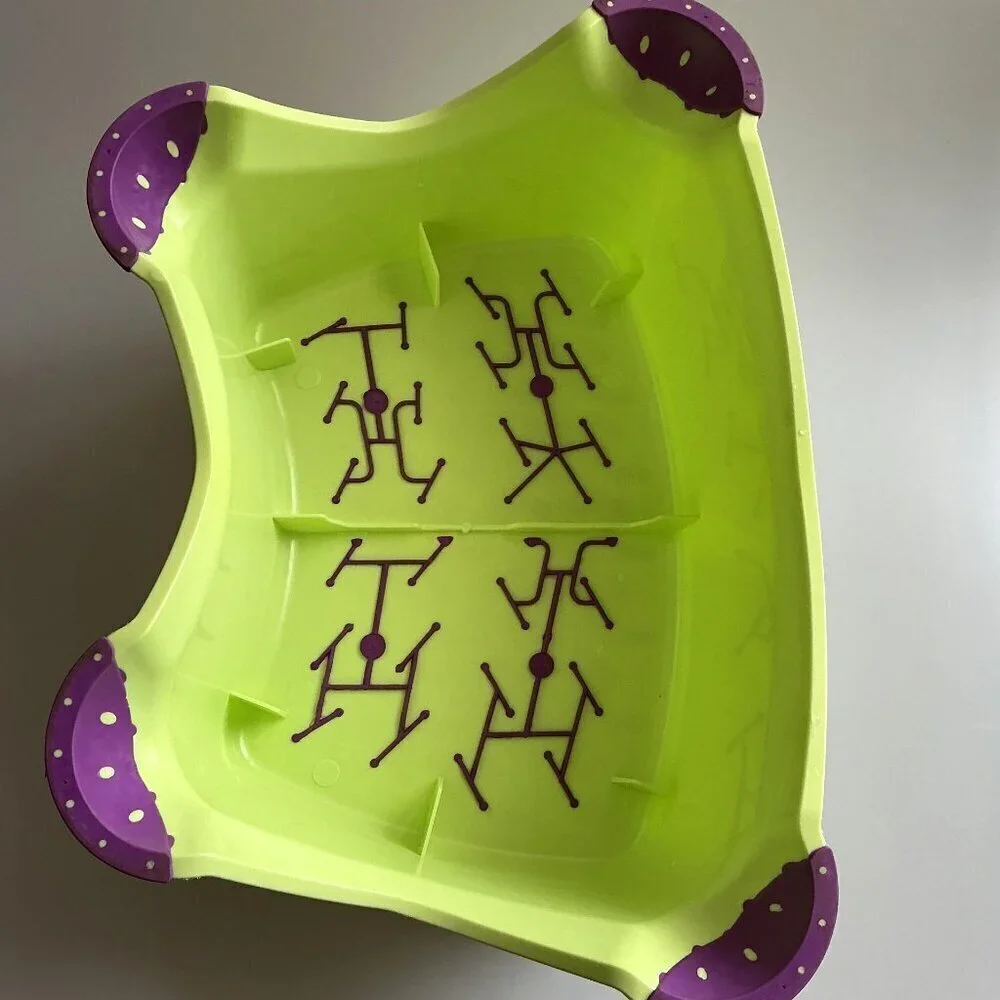 KIDS STEP STOOL PURPLE FEET